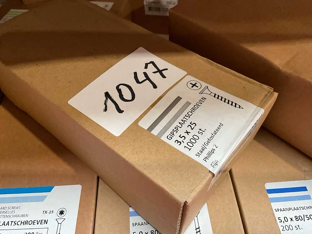 8 dozen hout schroeven deels inox - afbeelding 3 van  5