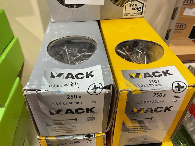 8 dozen hout schroeven - afbeelding 3 van  7