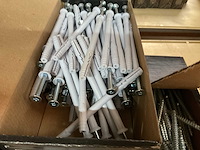 8 dozen houtschroeven en slag pluggen - afbeelding 3 van  7