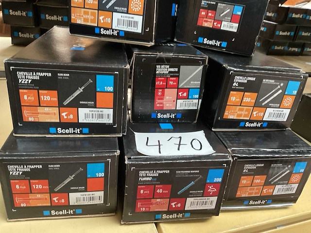 8 dozen houtschroeven en slag pluggen - afbeelding 4 van  5