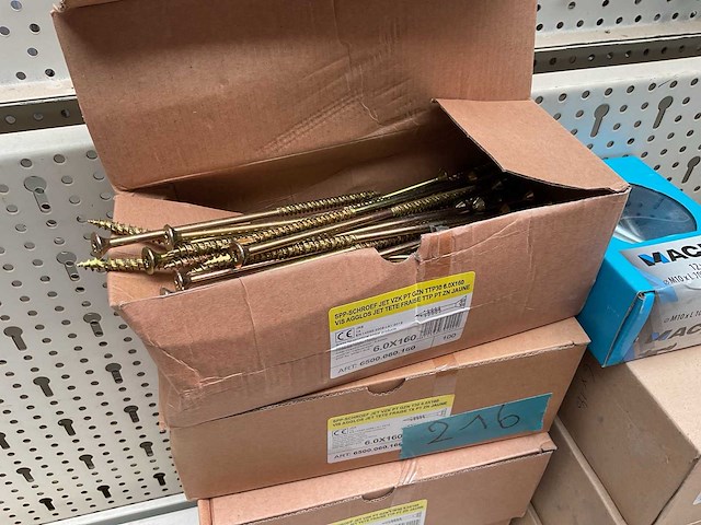 8 dozen houtschroeven - afbeelding 2 van  6