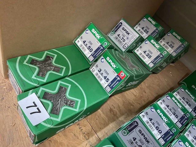8 dozen houtschroeven - afbeelding 1 van  6