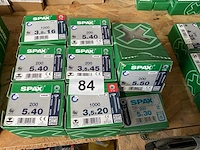 8 dozen houtschroeven
