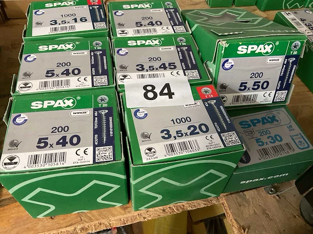 8 dozen houtschroeven - afbeelding 2 van  6