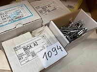 8 dozen inox bouten en nagels - afbeelding 2 van  4