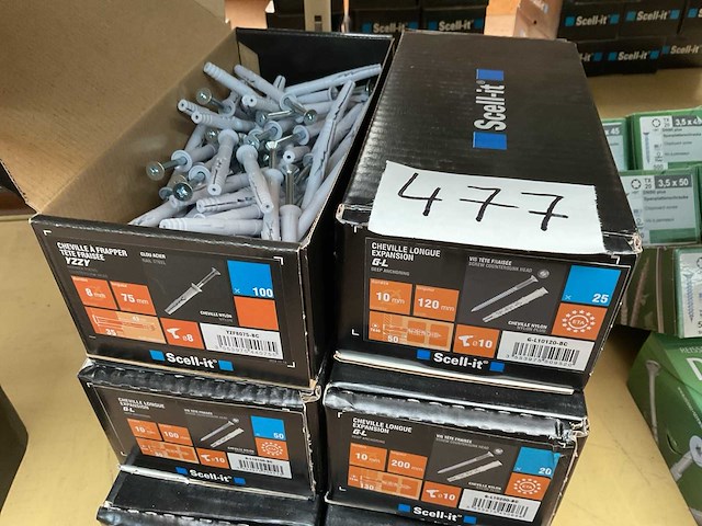 8 dozen slagpluggen - afbeelding 2 van  6