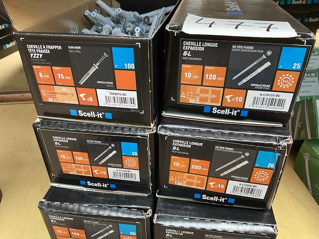 8 dozen slagpluggen - afbeelding 3 van  6