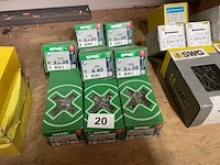 8 dozen spax houtschroeven