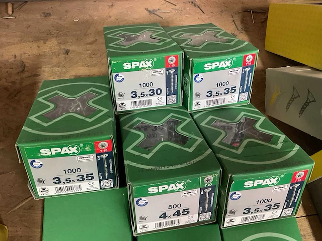 8 dozen spax houtschroeven - afbeelding 5 van  6