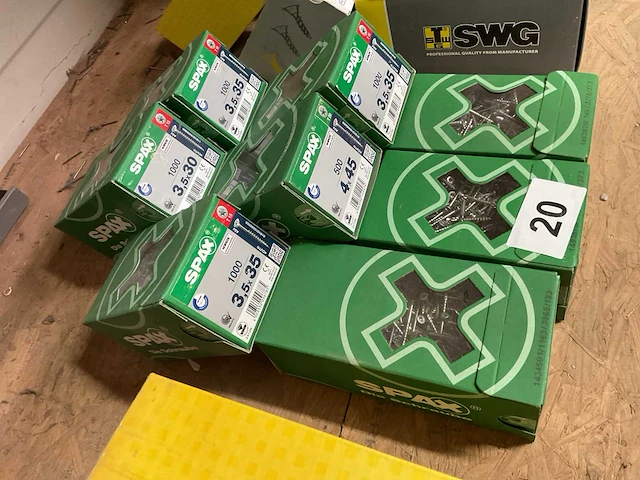 8 dozen spax houtschroeven - afbeelding 6 van  6