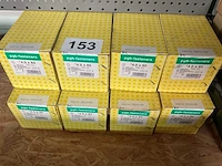 8 dozen split pennen