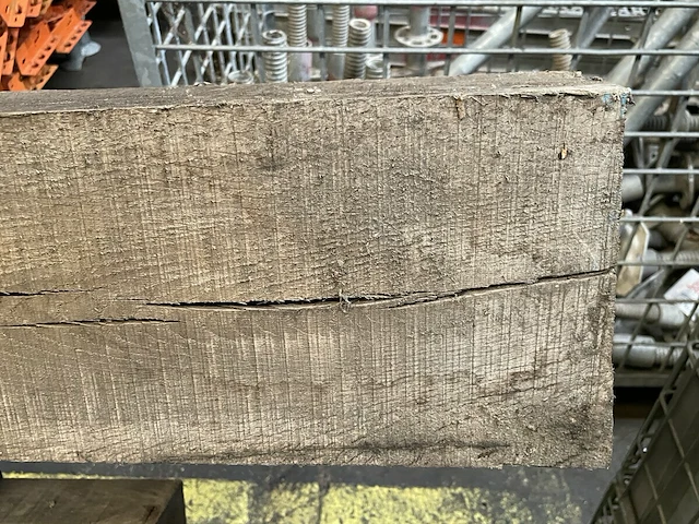 8 eiken houten balken - afbeelding 3 van  7