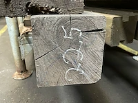 8 eiken houten balken - afbeelding 4 van  7