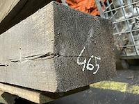 8 eiken houten balken - afbeelding 5 van  7