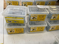 8 emmers hout schroeven met bitsen en magneet houder - afbeelding 2 van  5