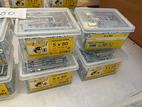 8 emmers hout schroeven met bitsen en magneet houder - afbeelding 3 van  5