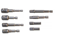 8 falon-tech schroevendraaier-dopadapters - afbeelding 1 van  1