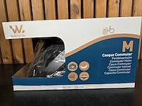 8 fietshelmen grijs medium - afbeelding 5 van  8