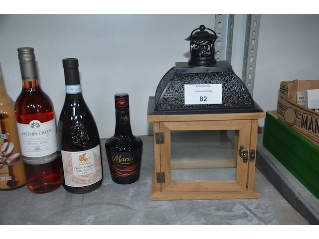 8 flessen diverse drank, pvc boedhabeeld, windlicht, theelichthouder, vaas - afbeelding 7 van  7