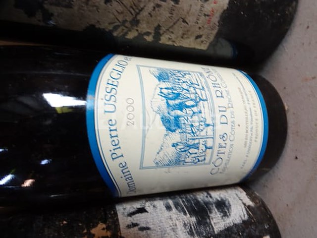 8 flessen rode wijn 1980, .., 2004 (zie foto's) - afbeelding 6 van  11