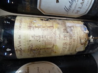 8 flessen rode wijn 1980, .., 2004 (zie foto's) - afbeelding 9 van  11