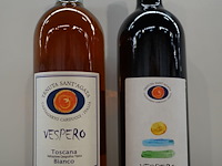 8 flessen witte wijn + 1 fles rode wijn - afbeelding 1 van  4