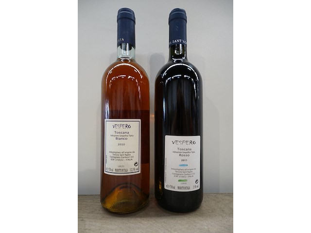 8 flessen witte wijn + 1 fles rode wijn - afbeelding 2 van  4
