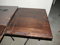 8 gietijzeren horecatafels - afbeelding 4 van  5