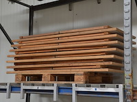 8 houten plooitafels afm. ca. 1,60m x 0,60m - afbeelding 4 van  5