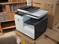 8 kartons computermateriaal w.o. 6 printers hp page wide pro mfp 477dw, kabels, apparaat (niet getest) - afbeelding 10 van  13