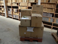 8 kartons computermateriaal w.o. 6 printers hp page wide pro mfp 477dw, kabels, apparaat (niet getest) - afbeelding 12 van  13