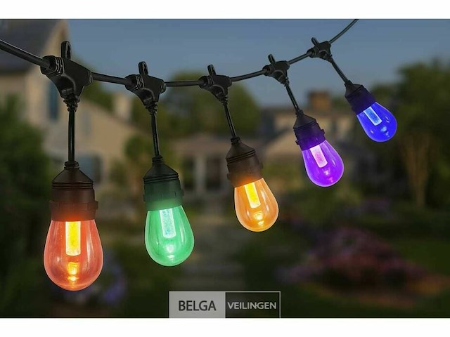 8 kleuren st45 - 2w filament shockproof led bulbs (x40) - afbeelding 3 van  5