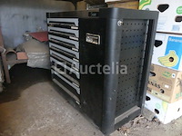 8-lades werkplaatstrolley met stahl-gereedschap - afbeelding 2 van  9