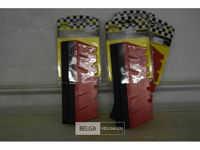 8 lijmkam grof 2 in 1 voegrubber - afbeelding 1 van  3