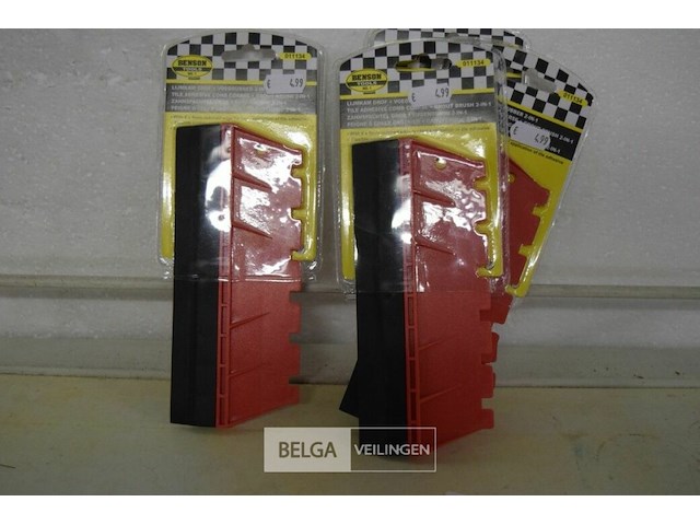 8 lijmkam grof 2 in 1 voegrubber - afbeelding 1 van  2