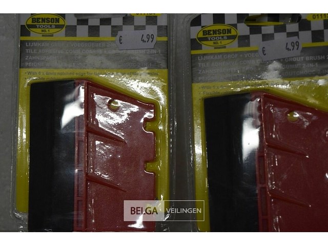 8 lijmkam grof 2 in 1 voegrubber - afbeelding 2 van  2