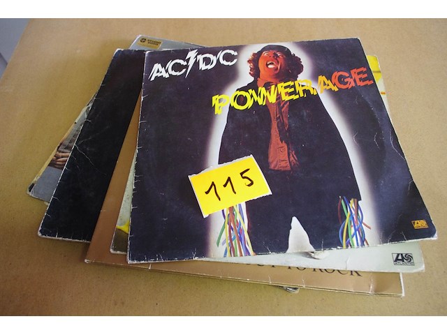 8 lp's ac/dc - afbeelding 1 van  2