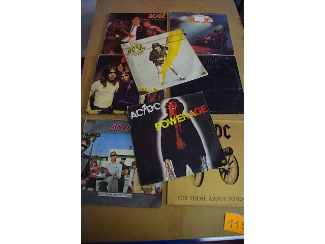8 lp's ac/dc - afbeelding 2 van  2