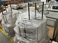 8 metalen bijzettafels - afbeelding 4 van  4