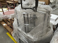 8 metalen bijzettafels - afbeelding 5 van  5