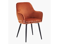 8 nieuwe teracotta fauteuils - afbeelding 1 van  1