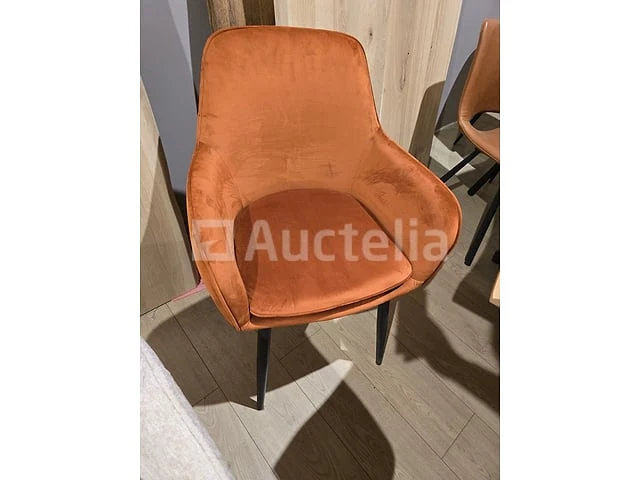 8 nieuwe teracotta fauteuils - afbeelding 1 van  1