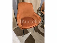 8 nieuwe teracotta fauteuils - afbeelding 1 van  1