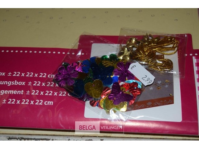 8 opbergdozen 22x22x22 cm - afbeelding 2 van  2