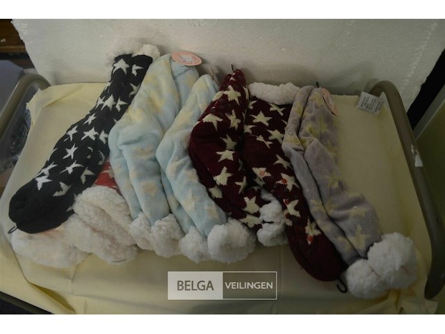 8 paar huissokken mt 36/41 - afbeelding 1 van  4