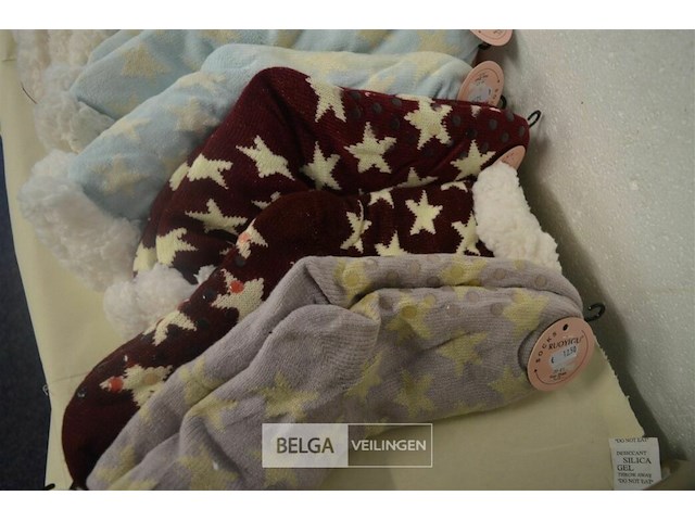 8 paar huissokken mt 36/41 - afbeelding 3 van  4