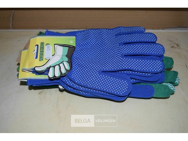 8 paar werkhandschoenen - afbeelding 1 van  1
