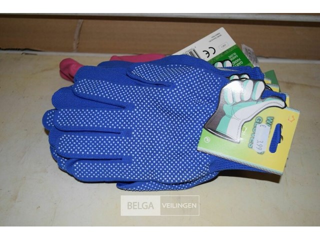 8 paar werkhandschoenen - afbeelding 1 van  2