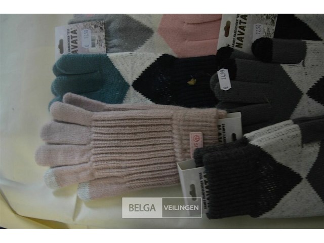 8 paar winterhandschoenen vrouwen - afbeelding 2 van  4