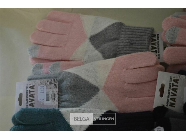 8 paar winterhandschoenen vrouwen - afbeelding 4 van  4